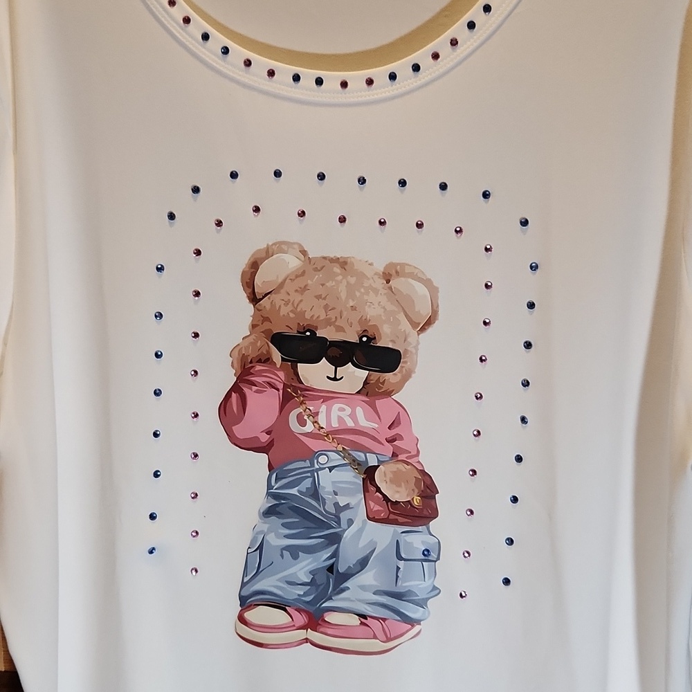 NWOT! Custom bling teddy bear 🧸